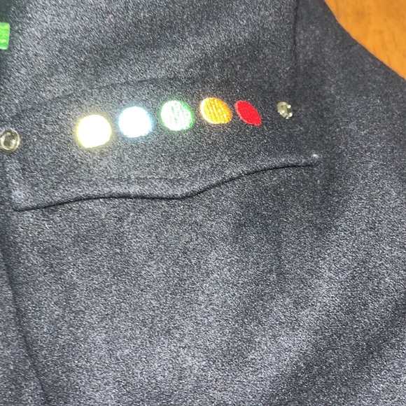 Coogi Vintage varsity coat size 3x - Unisex - Rainbow - Picture 4 of 13